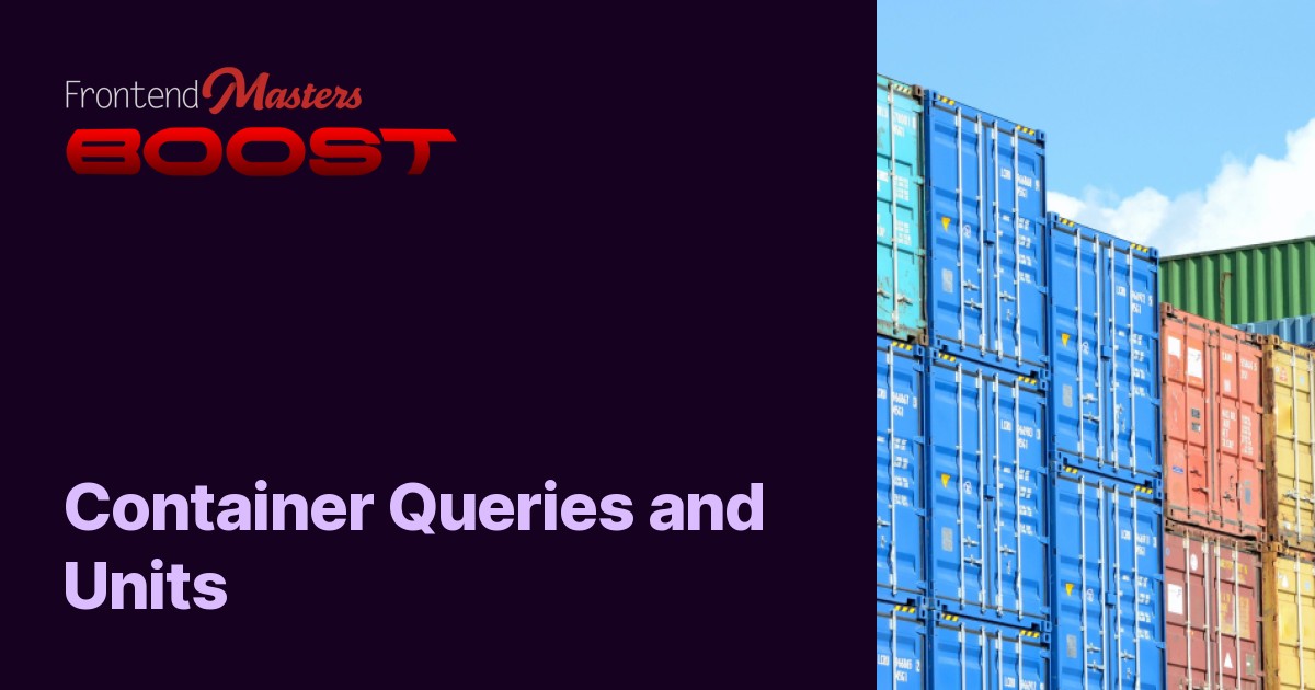 Container queries