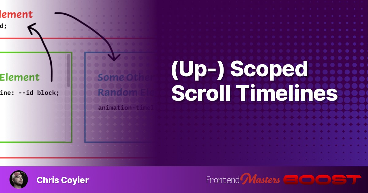 (Up-) Scoped Scroll Timelines