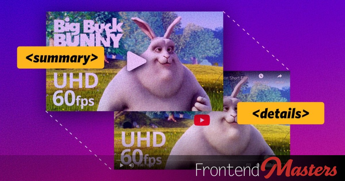 Performance-Optimized Video Embeds with Zero JavaScript