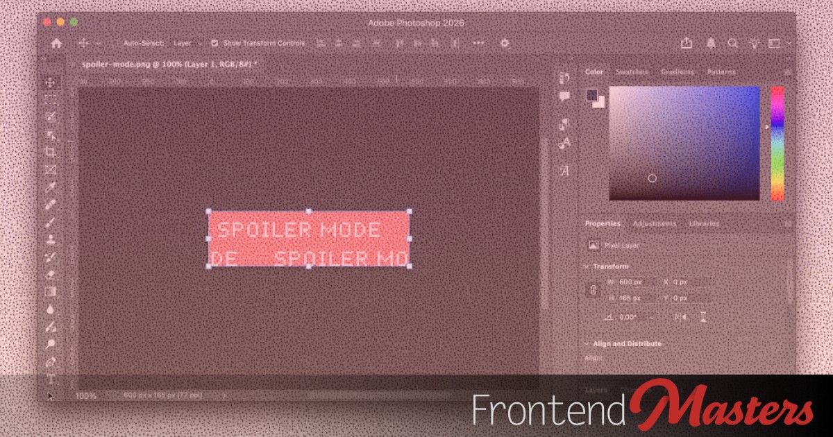 An Over-The-Top Spoiler Design with the Details Element