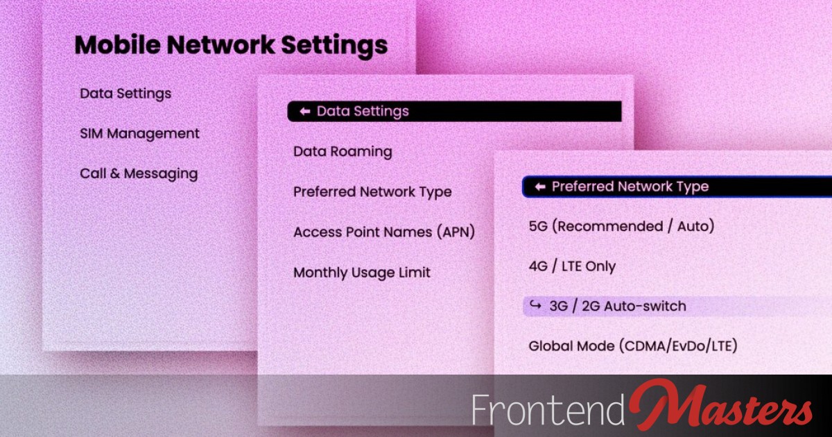 Build a Drill-Down Menu with HTML Details & CSS @scope